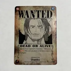 One Piece Shanks (wanted poster) OP09-004 emperors in the new world - Image 1