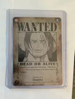 One Piece Shanks (wanted poster) OP09-004 emperors in the new world - Image 3