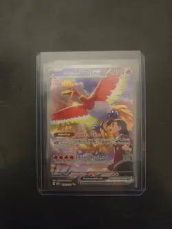 Pokemon TCG Ethan's Ho-Oh EX Card 230/182 SIR Destined Rivals - Image 1
