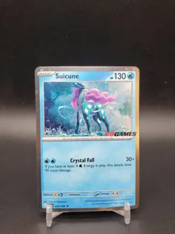 Suicune 026/094 Phantasmal Flames EB Games Promo Holo NM Pokemon Card - Image 1