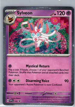 Sylveon - (Cosmos Holo) 172 Holo SV: Scarlet & Violet Promo - Pokemon Card - NM - Image 1