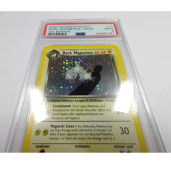 2000 PSA 9 MT Pokemon 11/82 Dark Magneton Team Rocket Holo 1st Ed. Card #58219B - Image 2