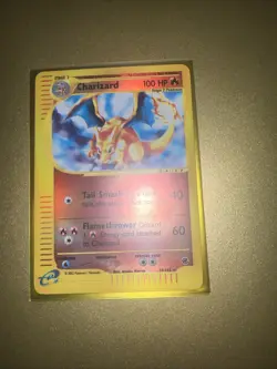 Pokemon Charizard 39/165 Reverse Holo Rare Expedition eReader Card NM Condition - Image 1