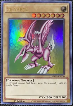 Seiyaryu GFTP-EN070 Ghosts from the Past 1st Edition - Yugioh Card - Image 1