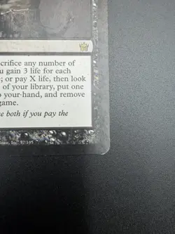 MTG; Fifth Dawn; #57 Plunge into Darkness; Magic the Gathering; Light Play - Image 4