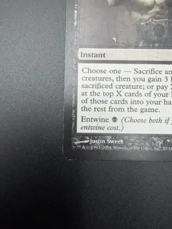 MTG; Fifth Dawn; #57 Plunge into Darkness; Magic the Gathering; Light Play - Image 5