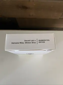 Secret Lair x Hatsune Miku Winter Diva JAPANESE RAINBOW FOIL - Image 3