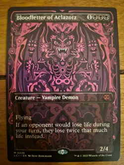 Bloodletter of Aclazotz (Borderless) [The Lost Caverns of Ixalan] Near Mint - Image 1