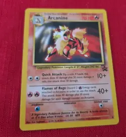2000 Pokemon League Black Star Promo Arcanine #6 - Image 1
