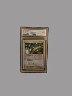 2007 Pokemon Delcatty EX Power Keepers Reverse Foil Stamp PSA Mint 9 - Image 1