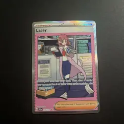 Lacey 175/131 SV: Prismatic Evolutions SIR Holo Pokemon TCG NM - Image 1