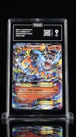 M Charizard EX 12/83 Generations Holo TAG 9 Pokemon TCG - Image 1
