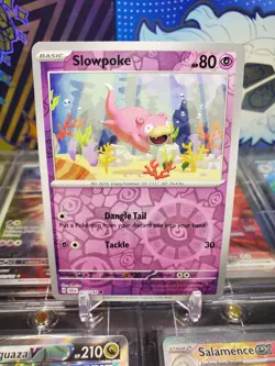 Slowpoke 057/142 Reverse Holo Common Pokemon TCG S&V Stellar Crown - Image 1