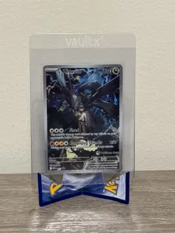 N's Zekrom MEP 031 Ascended Heroes Pokemon Center Stamp Promo NM - Image 1