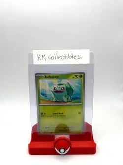 #001/165 Bulbasaur Normal Common - Pokemon Scarlet & Violet 151 English NM - Image 3