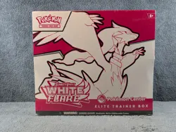 White Flare Pokemon Center Elite Trainer Box ETB Pokemon TCG New Sealed - Image 1