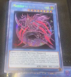 Yugioh Magician Of Black Chaos Max TN19 Secret Rare Limited Edition NM - Image 1
