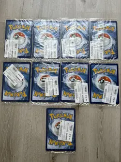 Pikachu At The Museum Jumbo Pokemon Card - Natural History Museum - Set of 9 - Image 2