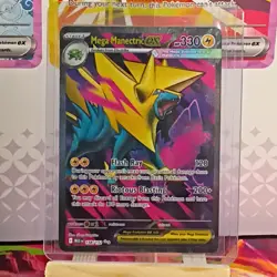 Pokemon TCG Mega Manectric ex 158/132 2025 Mega Evolution Ultra Rare Card - NM - Image 1