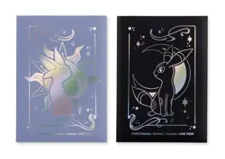 Pokemon Center Celestial Espeon & Umbreon Premium Playmat & Card Sleeves Set - Image 3