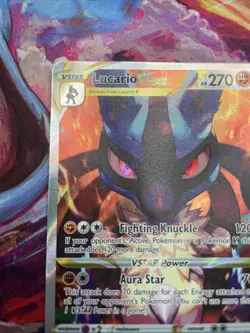 SWSH: Sword & Shield Promo Cards #SWSH291 Lucario VSTAR - Image 2