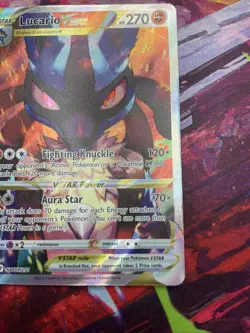 SWSH: Sword & Shield Promo Cards #SWSH291 Lucario VSTAR - Image 5
