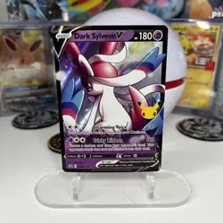 Dark Sylveon V SWSH134 SWSH: Sword & Shield Promo Cards Holo - Image 1