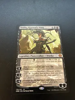 1x Vraska, Betrayal's Sting NM Phyrexia: All Will Be One ONE Magic MTG - Image 1