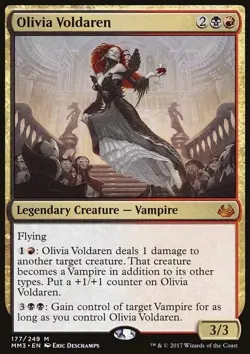 MTG Olivia Voldaren Modern Masters 2017 177/249 Regular Mythic - Image 1