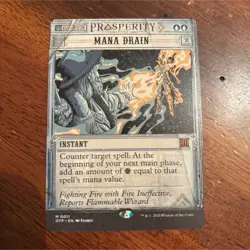 Wizards Mana Drain M 0011 Outlaws Thunder Junction Instant Blue English - Image 1