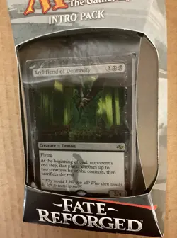 MAGIC THE GATHERING: FATE REFORGED INTRO PACK (2015) WotC; Grave Advantage; New - Image 3