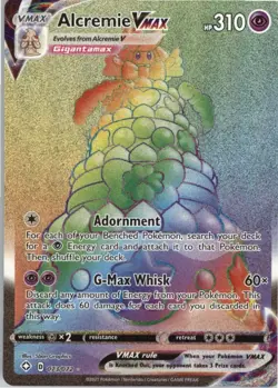 Alcremie VMAX (Secret) - Secret Rare - Shining Fates - NM - Holo MTG x1 - Image 1