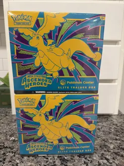 IN HAND Lot Of 2 Ascended Heroes Pokemon Center ETB Elite Trainer Box QUICK SHIP - Image 2