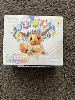 Pokemon Center Prismatic Evolutions Elite Trainer Box SEALED - Image 1