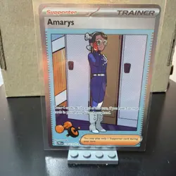 Amarys 170/131 Prismatic Evolutions Rare Pokemon TCG Special Illustration Mint - Image 1