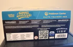 Pokemon TCG Ascended Heroes Pokemon Center Exclusive Elite Trainer Box ETB - Image 3