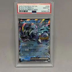 POP 1 PSA 10 - Pokemon - Surging Sparks Stamped Box Promo - BLACK KYUREM EX 48 - Image 1