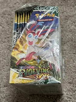 Pokemon TCG Evolving Skies Booster Box 36 Packs Sealed - Image 4