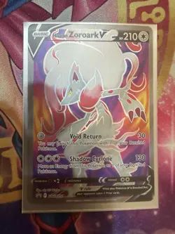 Hisuian Zoroark V SWSH297 Pokemon TCG Sword & Shield Black Star Promo NM - Image 1