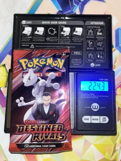 (VERY HEAVY) 22.43g Pokemon TCG Destined Rivals Booster Pack (SEALED)✅ - Image 1