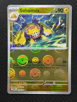Galvantula 031/086 Pokeball Holo White Flare Pokemon English Near Mint - Image 1