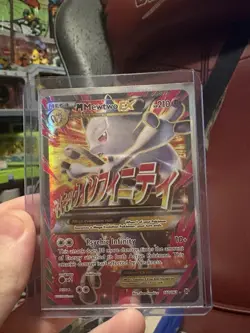 Pokemon M Mewtwo EX (160 Full Art) - XY - Breakthrough - Image 1
