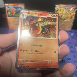 Pokemon Charizard ex Super Premium Collection Promo Set 161 004 005 LP - Image 4