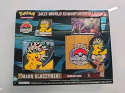 2013 Pokemon World Championships Deck Jason Klaczynski Sealed - Image 1