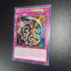 Yugioh Red-Eyes Fang With Chain LDS1-EN021 Secret Rare Limited Edition NM - Image 2