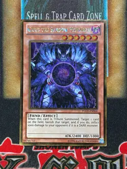 Yugioh Caius the Shadow Monarch PGLD-EN066 Gold Rare LP - Image 1