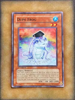 Yugioh Dupe Frog CRMS-EN028 Common 1st Ed LP - Image 1