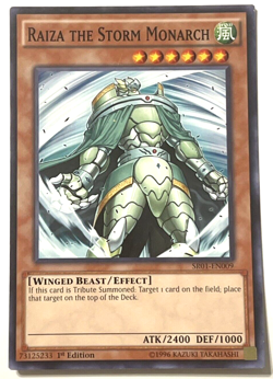 YuGiOh! - Raiza the Storm Monarch - Common - Image 1