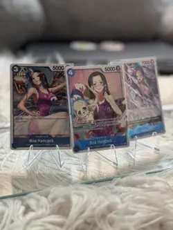 Boa Hancock Art Collection One Piece TCG Lot Op14 to Op01 English all NM/M - Image 2