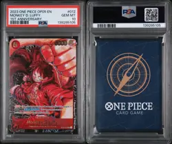 One Piece Awakening of the New Era Monkey D. Luffy Alt Art OP05-012 PSA 10 - Image 3